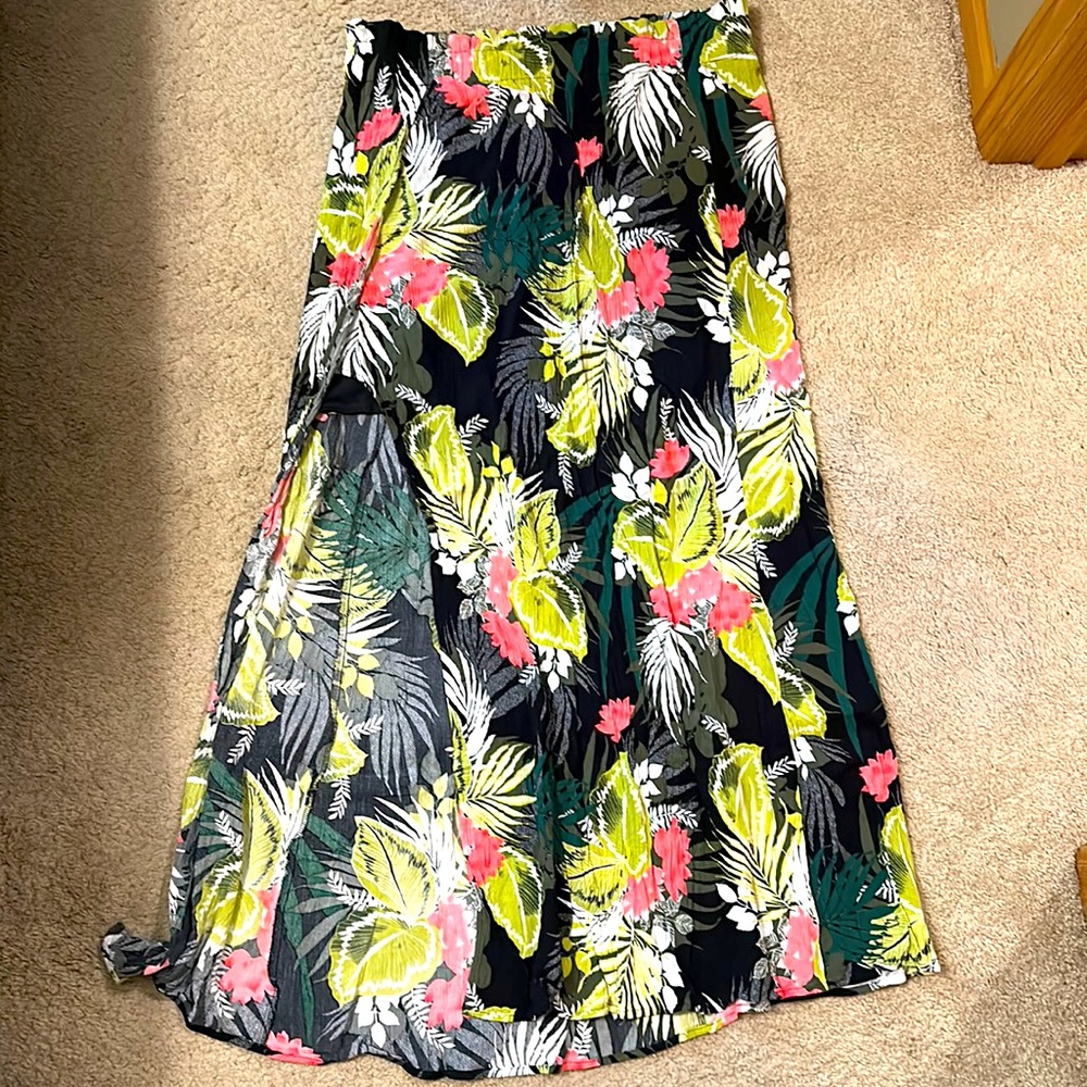 Floral Maxi Skirt